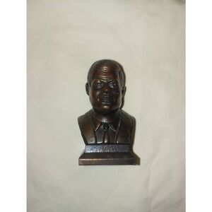 John F. Kennedy Miniature Bronze Colored Bust.